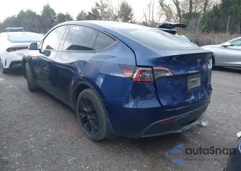 2025 Tesla Model Y Long Range Dual Motor All-Wheel Drive from USA, damaged, VIN 7SAYGDEE0SF261680